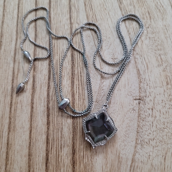 Kendra Scott Kasey slider Abalone Shell - Picture 7 of 12